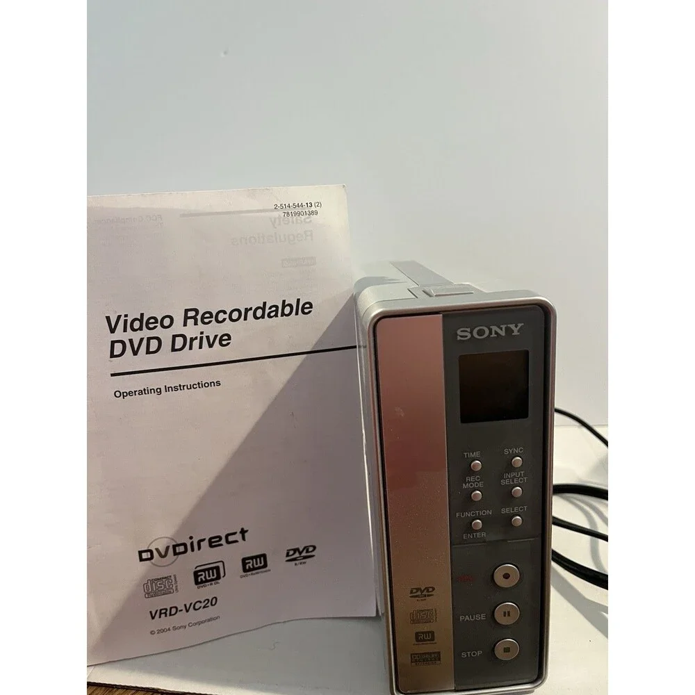 SONY | VRD-VC20 DVDirect VCR to DVD Converter | Video Recordable DVD Drive
